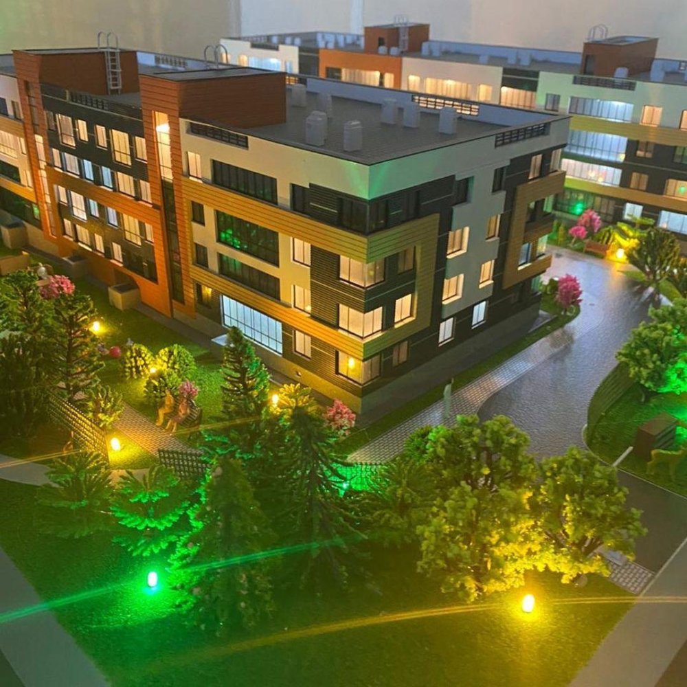 двух многоквартирных четырехэтажных жилых дома класса комфорт в г. Артем Приморского края - П