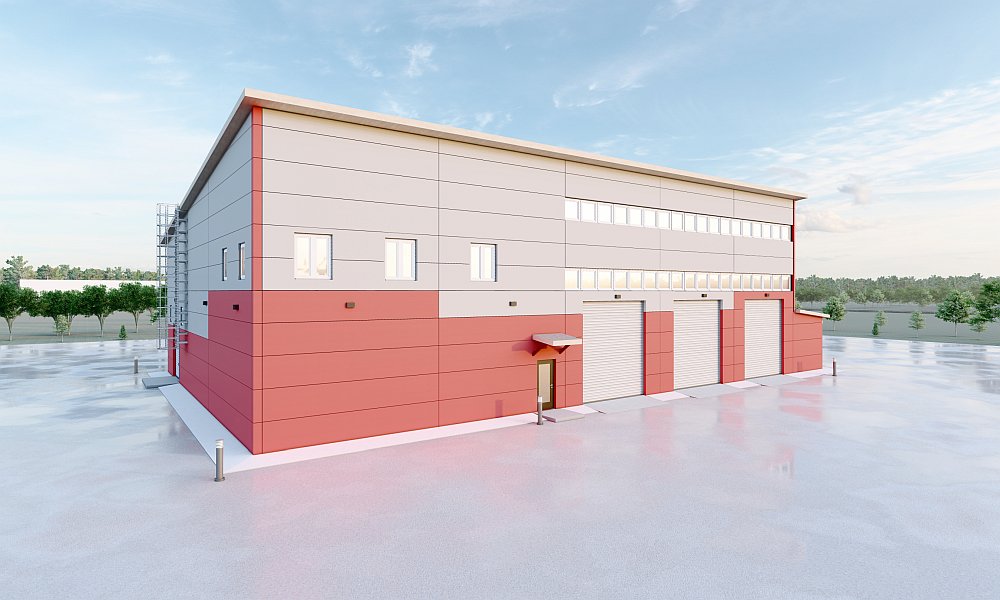 склада. Приморский край г. Артём район ул. Стрельникова - Проекты промышленных предприятий, з