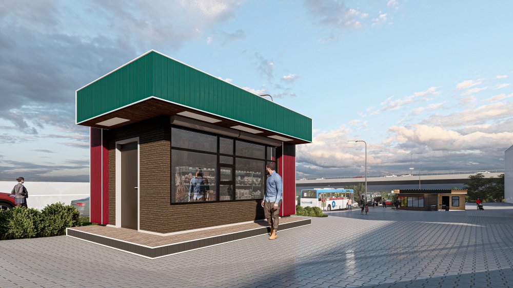 Проект (облик) НТО по ул. 1-я Рабочая 27 в г. Артем