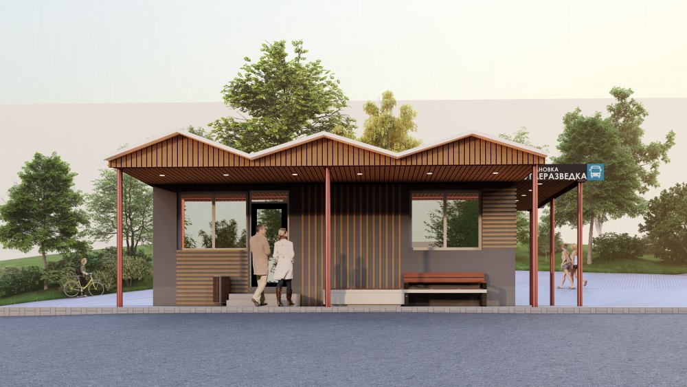 Проект (облик) НТО по ул. Фрунзе 48 в г. Артем