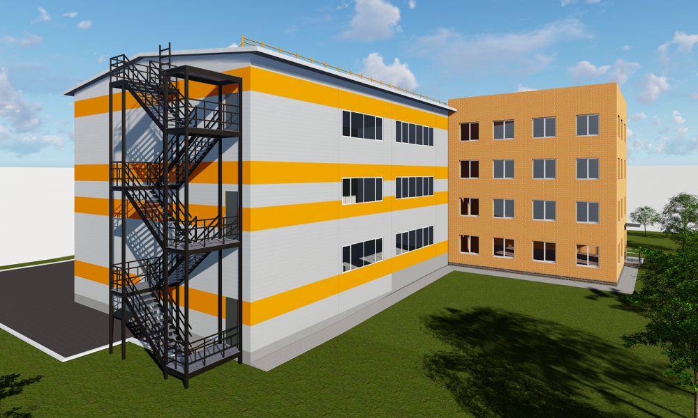 административно-производственного здания в районе ул. Донбасской - Проекты промышленных предп